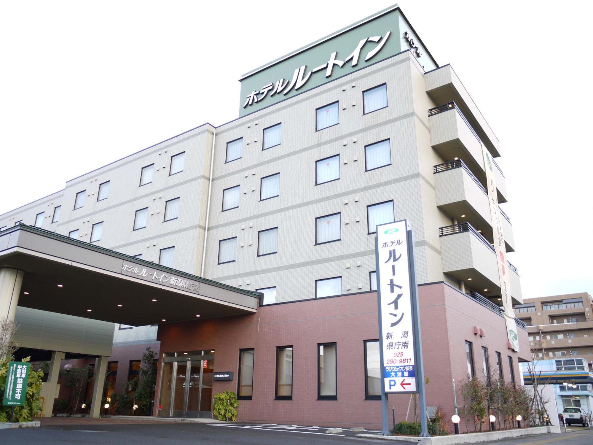 Hotel Route-Inn Niigata Kencho-Minami Экстерьер фото